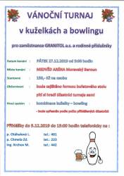 Turnaj v kuželkách a bowlingu